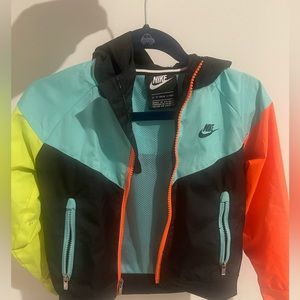 Multi-color Nike Windbreaker jacket size 3T